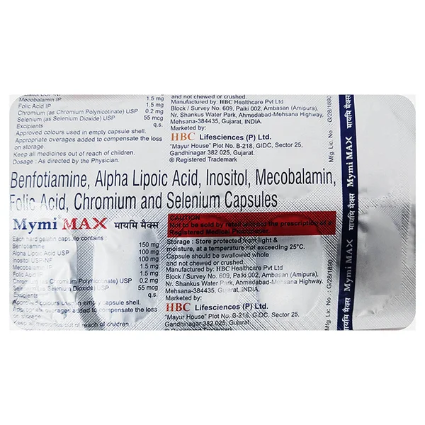 Mymi Max Capsule 10's