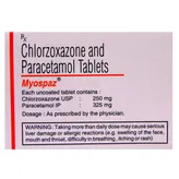 Myospaz Tablet 10's, Pack of 10 TABLETS