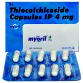 Myoril 4 mg Capsule 10's, Pack of 10 CAPSULES