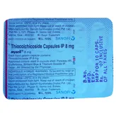 Myoril 8 mg Capsule 10's, Pack of 10 CAPSULES