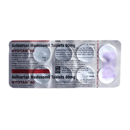 Myotan 80 Tablet 10's