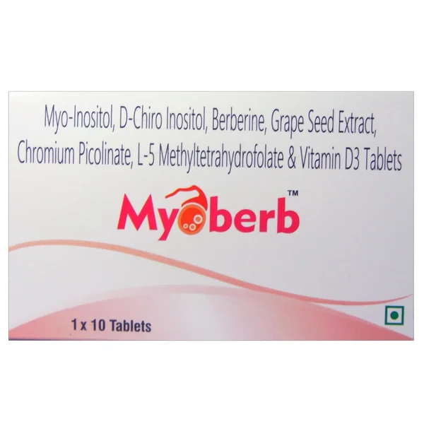 Myoberb Tablet 10's, Pack of 10