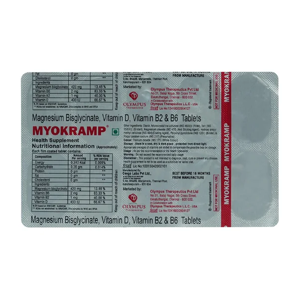 Myokramp Tablet 10's