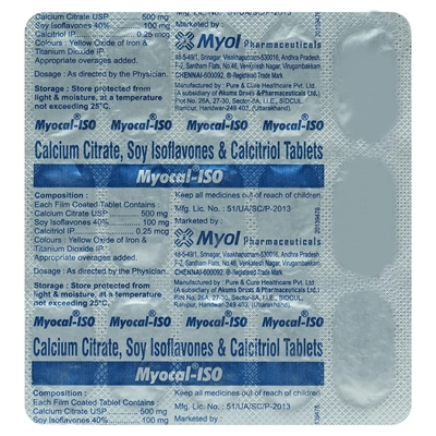 Myocal-Iso Tablet 15's, Pack of 15