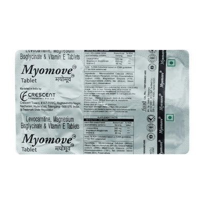 Myomove Tablet 10's, Pack of 10 TabletS