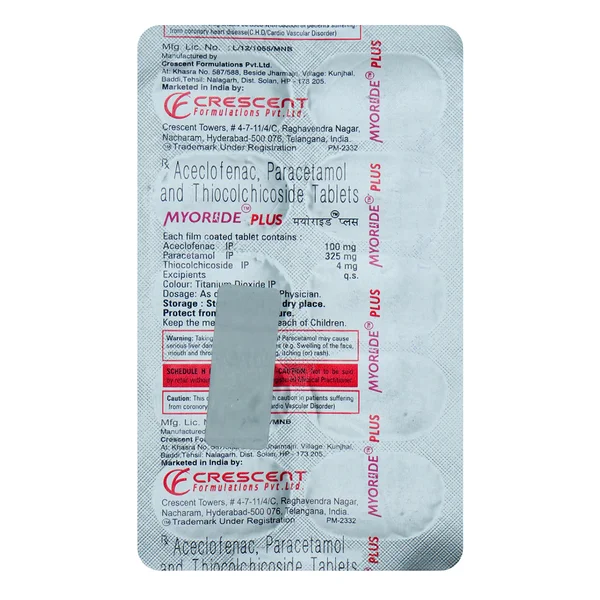 Myoride Plus Tablet 10's