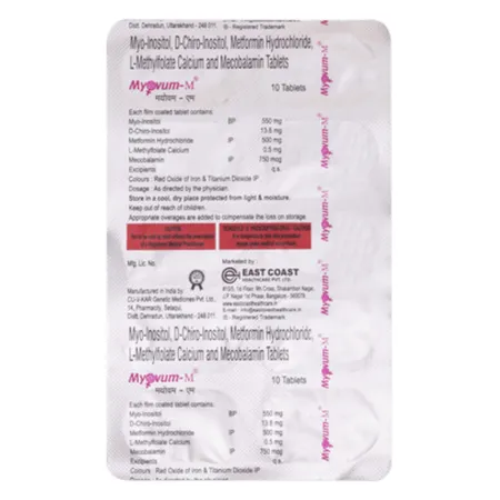 Myovum-M Tablet 10's