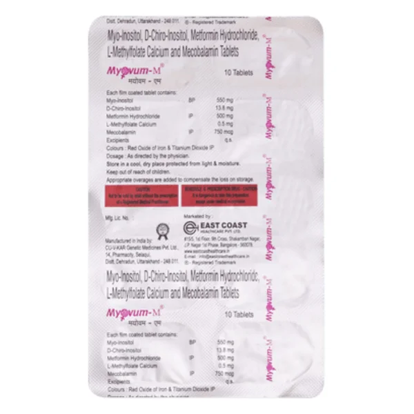 Myovum-M Tablet 10's