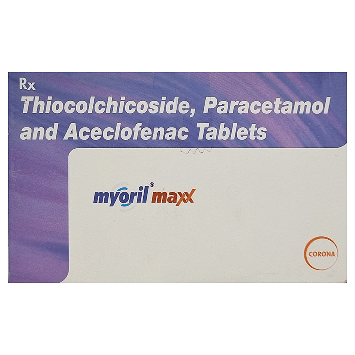Myoril Maxx Tablet 10's, Pack of 10 TabletS Myoril Maxx Tablet 10's, Pack of 10 TabletS