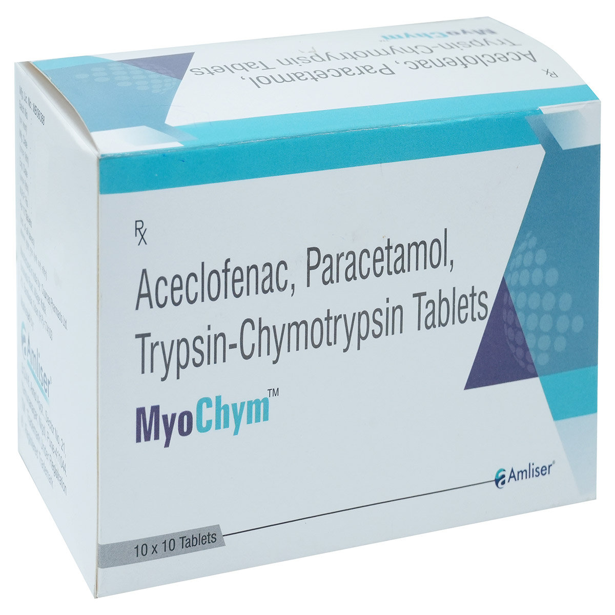 Myochym Tablet 10's, Pack of 10 TabletS Myochym Tablet 10's, Pack of 10 TabletS