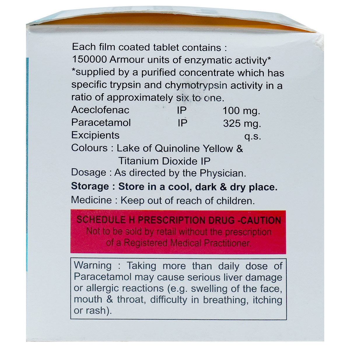 Myochym Tablet 10's, Pack of 10 TabletS Myochym Tablet 10's, Pack of 10 TabletS