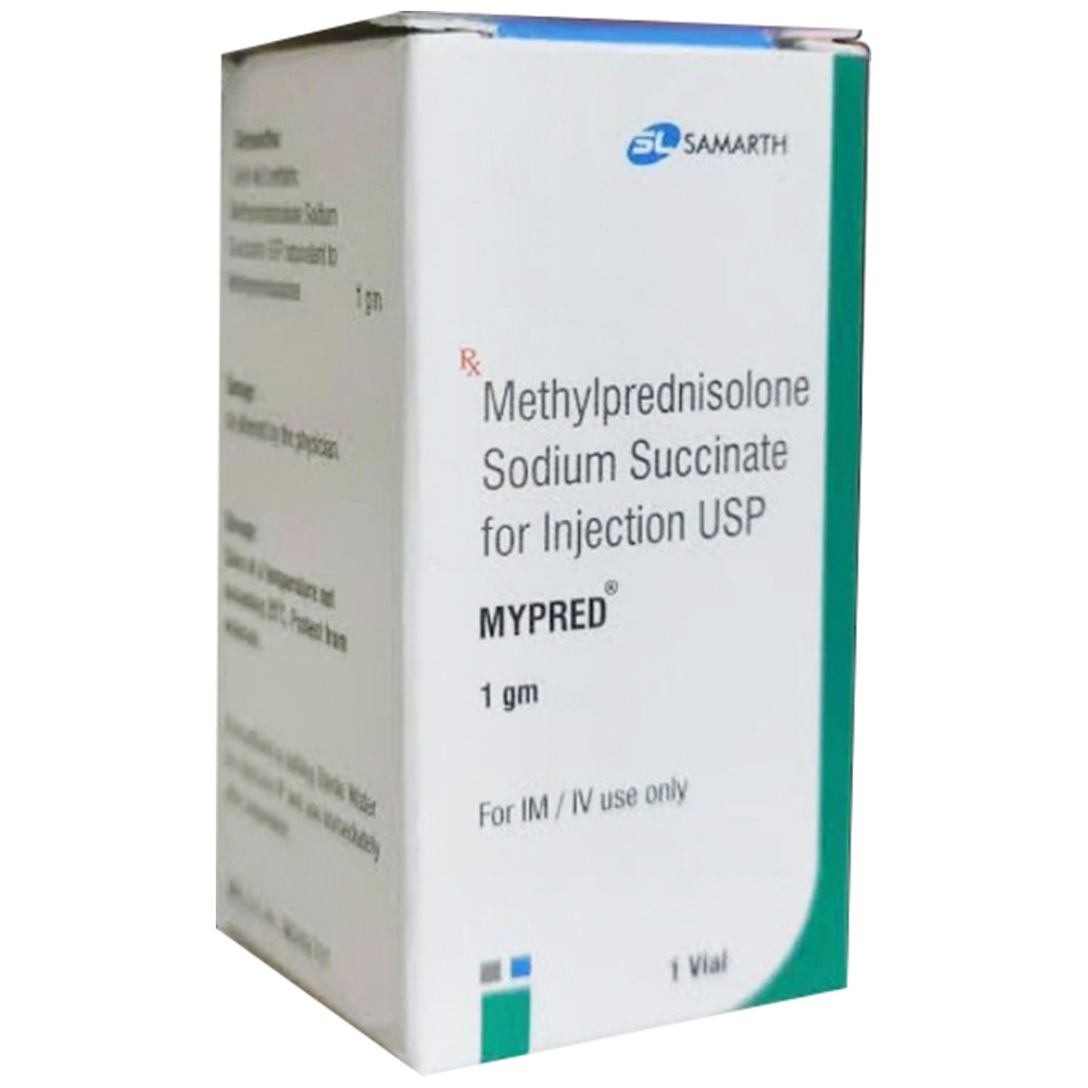 Mypred 1 gm Vial 1's Mypred 1 gm Vial 1's