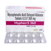 Myphen-S 360 Tablet 10's, Pack of 10 TabletS