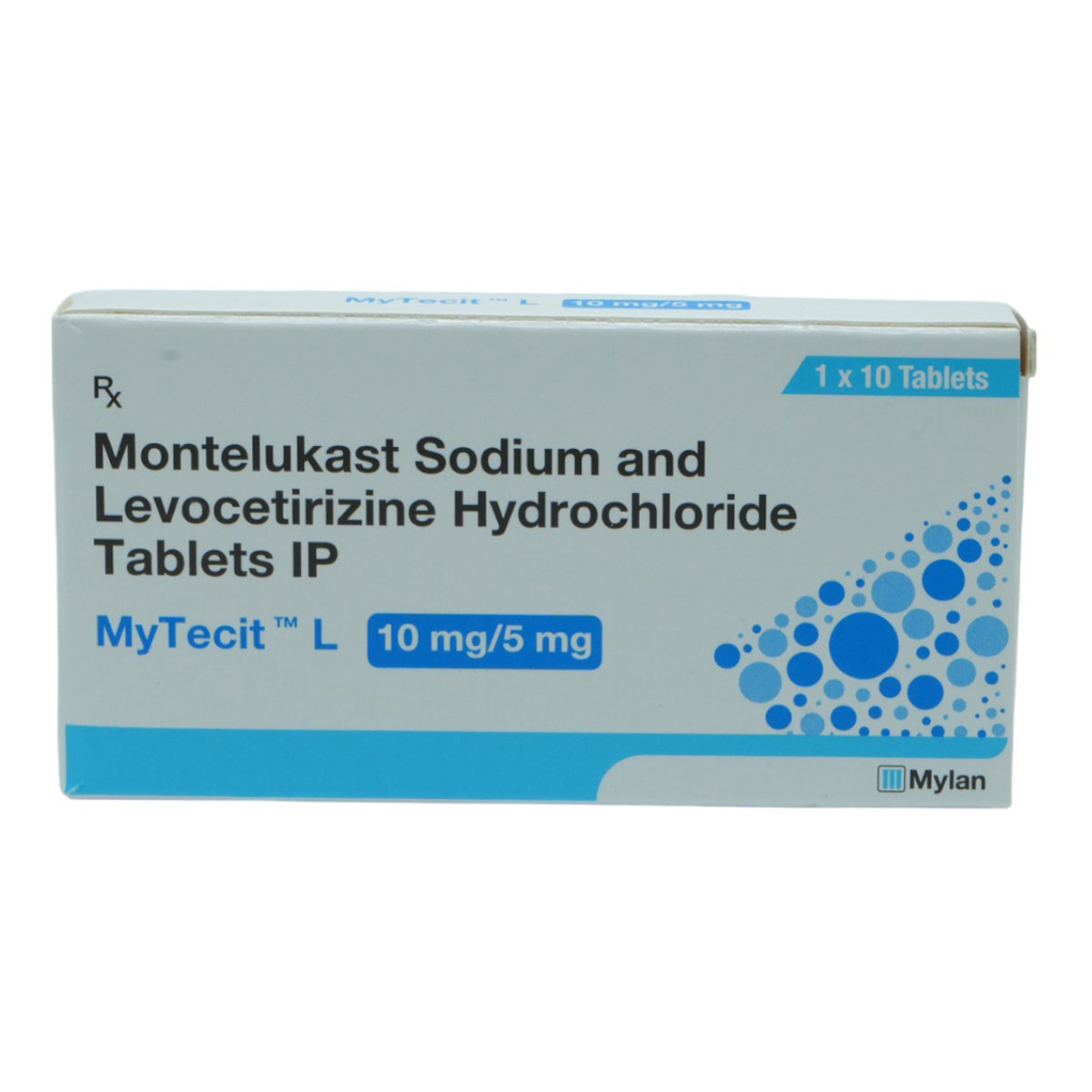 Mytecit L 10 mg/5 mg Tablet 10's, Pack of 10 TabletS Mytecit L 10 mg/5 mg Tablet 10's, Pack of 10 TabletS
