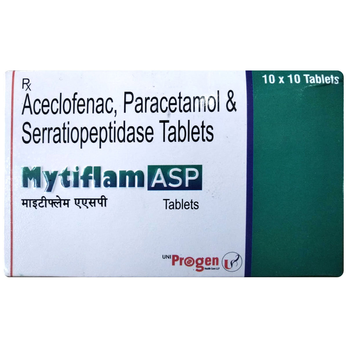 Mytiflam ASP Tablet 10's, Pack of 10 TabletS Mytiflam ASP Tablet 10's, Pack of 10 TabletS