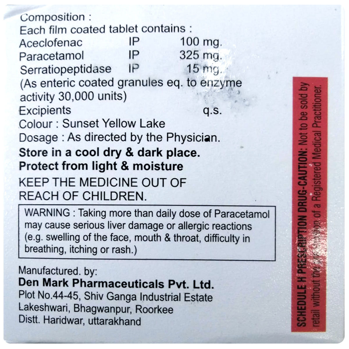 Mytiflam ASP Tablet 10's, Pack of 10 TabletS Mytiflam ASP Tablet 10's, Pack of 10 TabletS