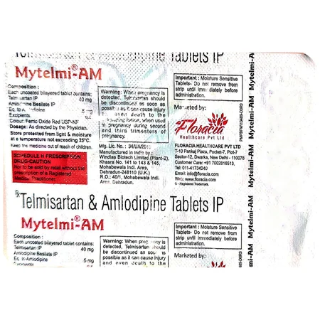 Mytelmi-AM Tablet 15's