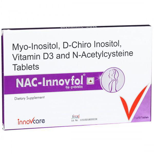 Nac Innovfol Tablet 10's, Pack of 10 TABLETS