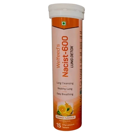 Nacist-600 Orange Flavour Effervescent Tablet 15's