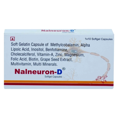 Nalneuron-D Tablet 10's, Pack of 10