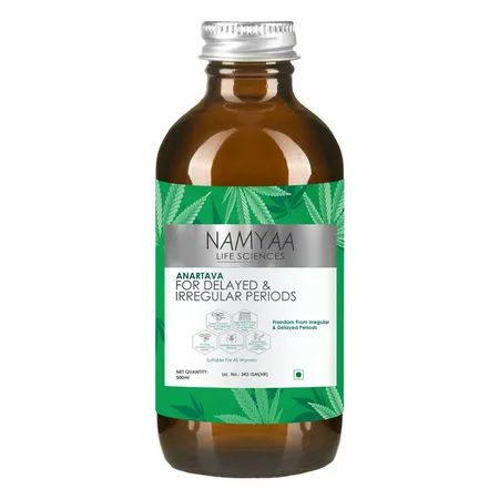 Namyaa Anartava for Delayed & Irregular Periods Syrup, 500 ml