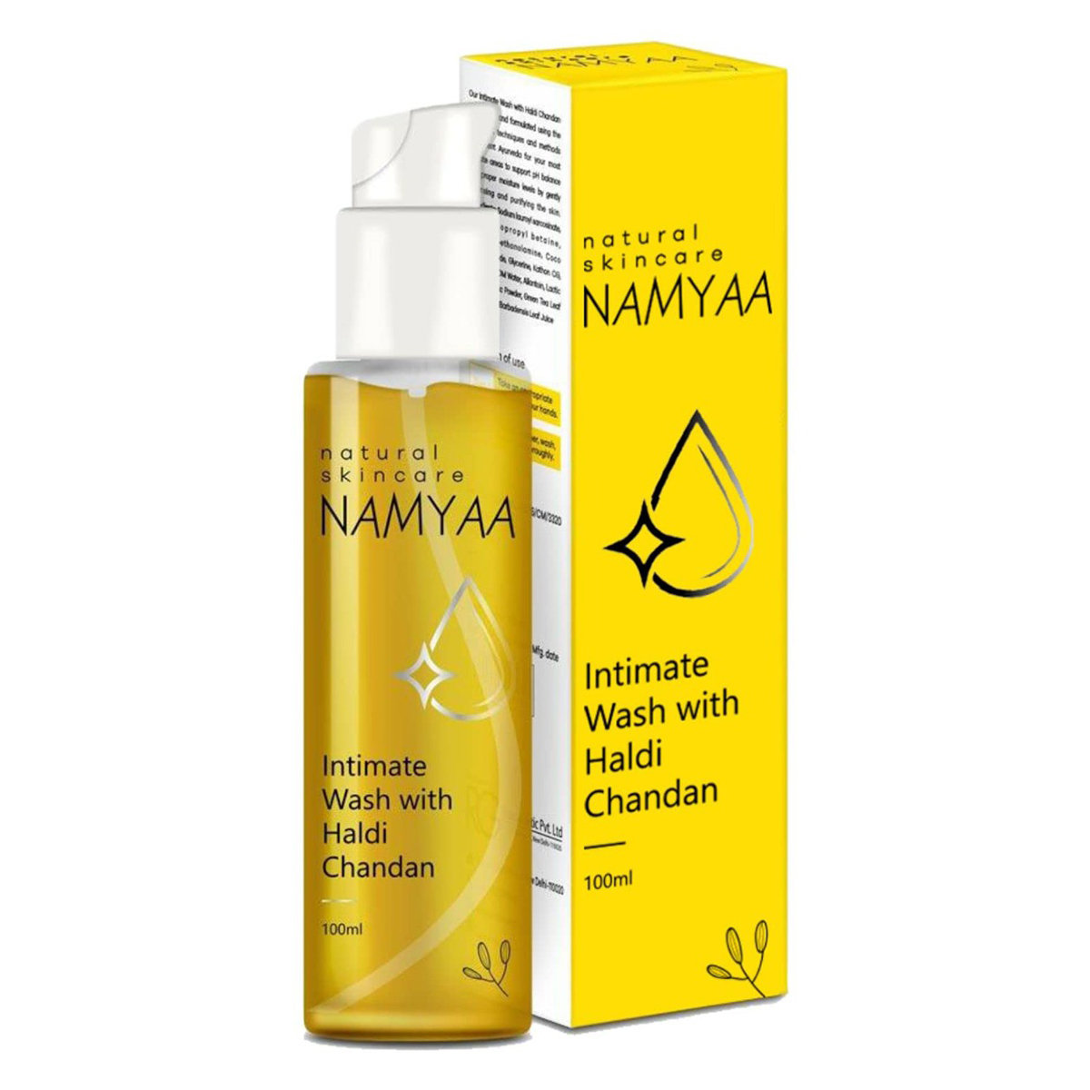Namyaa Intimate Wash with Haldi & Chandan, 100 ml, Pack of 1 Namyaa Intimate Wash with Haldi & Chandan, 100 ml, Pack of 1