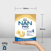 Nestle Nan Pro Follow-Up Formula Stage 4 (After 18 to 24 Months) Powder, 400 gm Refill Pack, Pack of 1