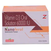 Nanoferol Sugar Free Butterscotch Oral Solution 5 ml, Pack of 1 SOLUTION