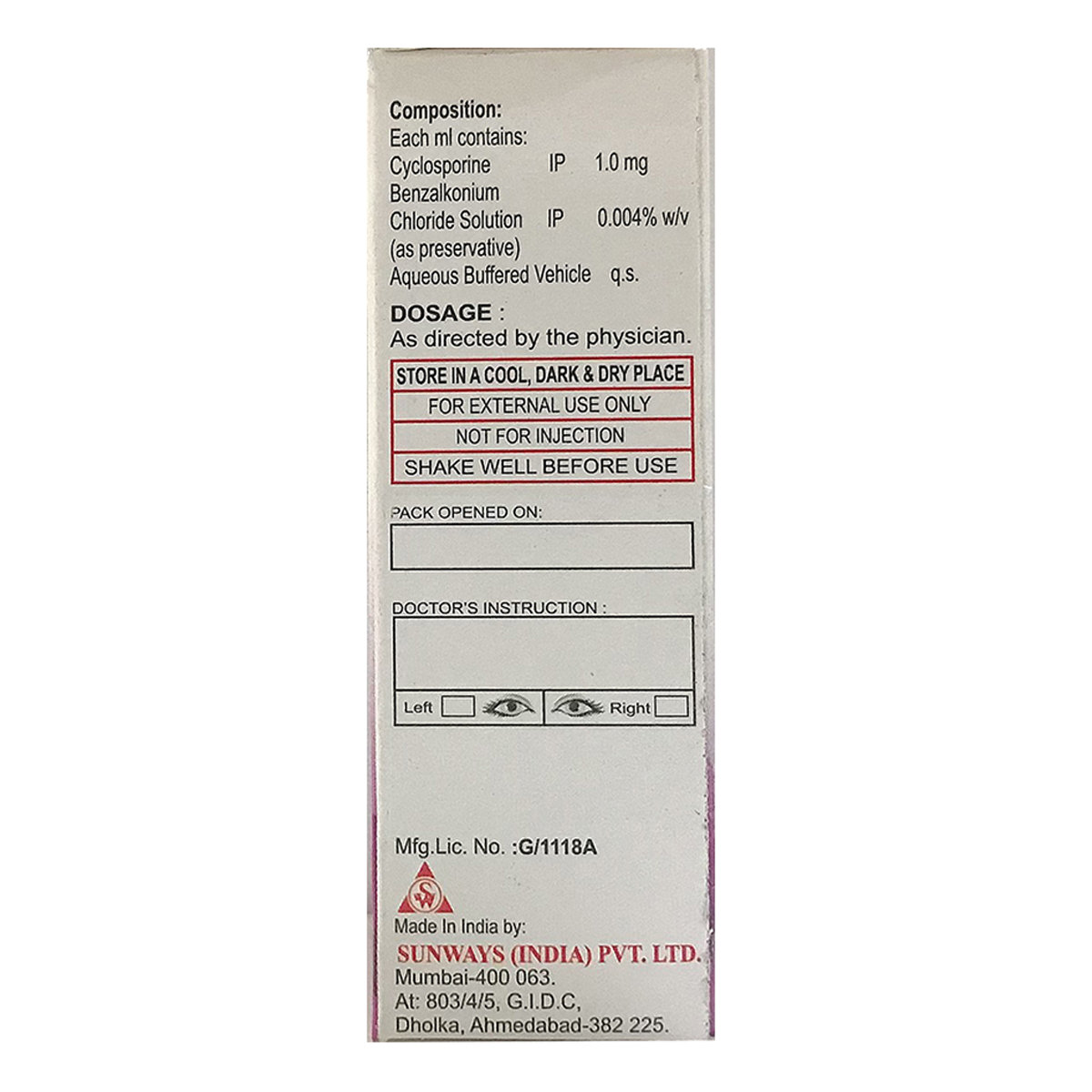 Nano Eye Drops 5 ml, Pack of 1 Nano Eye Drops 5 ml, Pack of 1