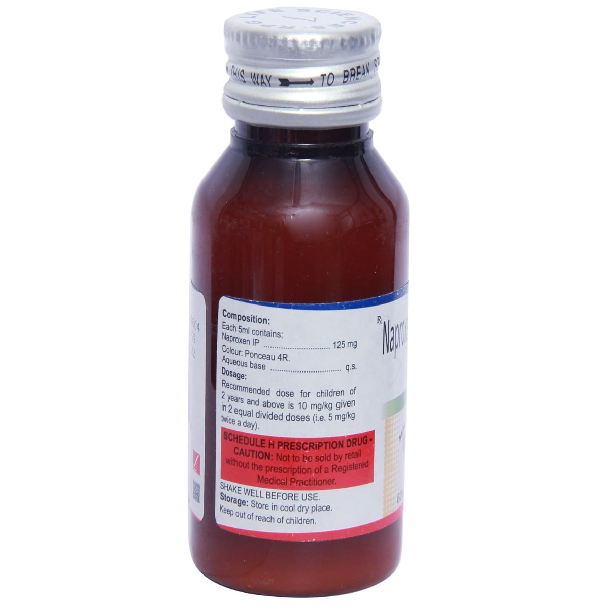 Naprosyn Syrup 60 ml Price, Uses, Side Effects, Composition - Apollo ...