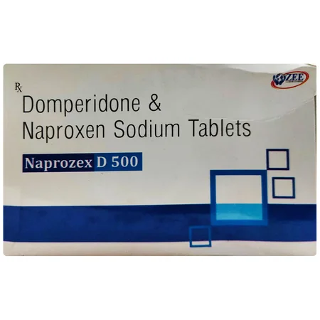 Naprozex D 500 Tablet 10's
