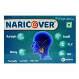 Naricover Dry Cough Lozenges, 10 Count, Pack of 10