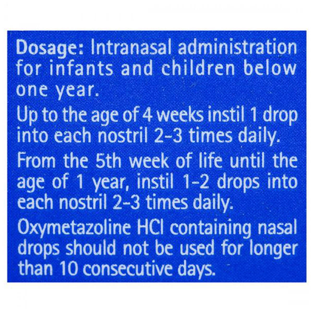 Nasivion Mini 0.01% Nasal Drops 10 ml, Pack of 1 Nasal Solution Nasivion Mini 0.01% Nasal Drops 10 ml, Pack of 1 Nasal Solution
