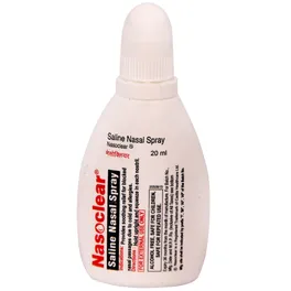 Nasoclear Saline Nasal Spray, 20 ml, Pack of 1 SPRAY