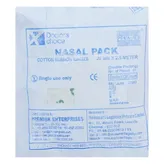 Doctor's Choice Disposable Sterile Nasal Pack 20 mm x 2.5 m, 1 Count, Pack of 1