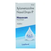 Nasocan 0.1% Nasal Drops 10 ml, Pack of 1 NASAL DROPS