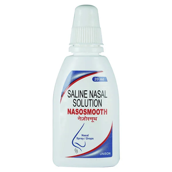 Nasosmooth Nasal Drops 20 ml, Pack of 1 NASAL DROPS