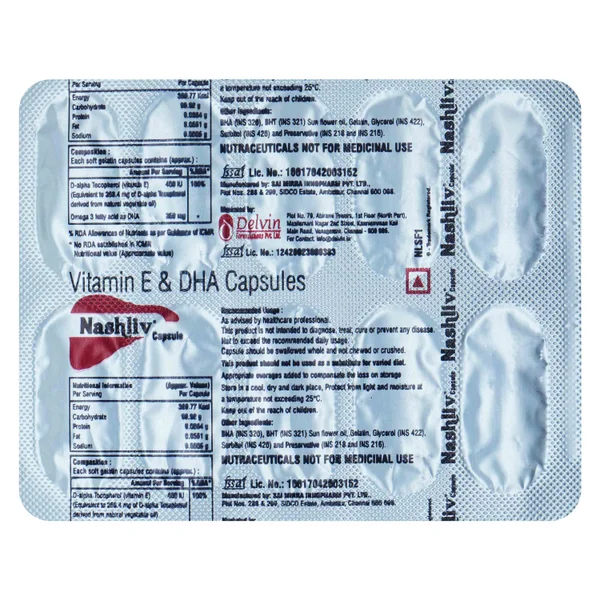 Nashliv Softgel Capsule 10's