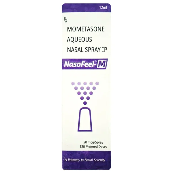 Nasofeel-M 50 mcg Nasal Spray 120 MDI, Pack of 1