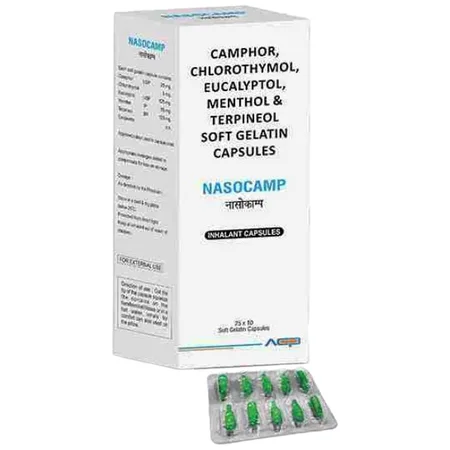 Nasocamp Softgel Capsule 10's