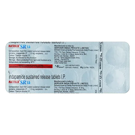 Natrilix SR Tablet 10's