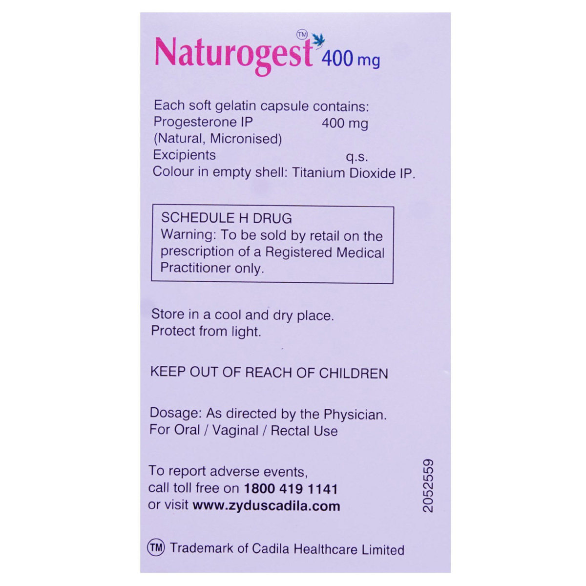 Naturogest 400 Capsule 10's, Pack of 10 CAPSULES Naturogest 400 Capsule 10's, Pack of 10 CAPSULES