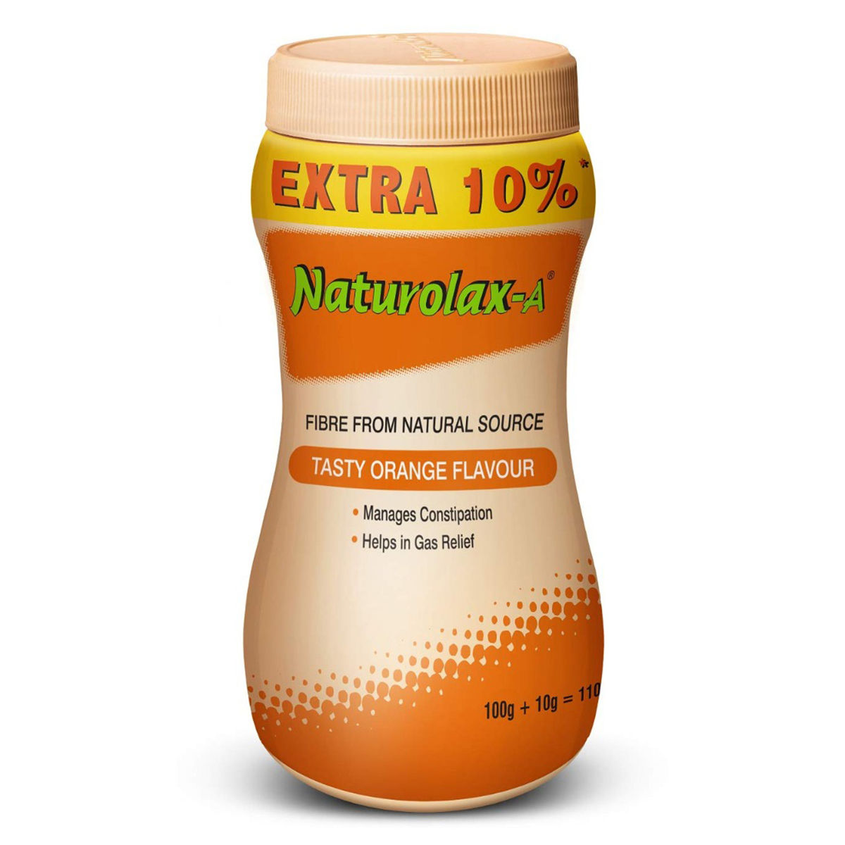 Buy Naturolax-A Tasty Orange Flavour Powder, 100 gm Online