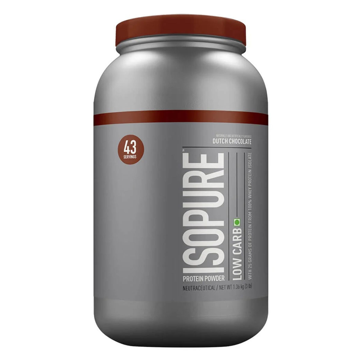 Buy Isopure Low Carb Dutch Chocolate Flavour Protein Powder, 3 lb Online