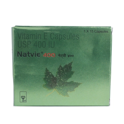 Natvie 400 Capsule 15's, Pack of 15 CAPSULES