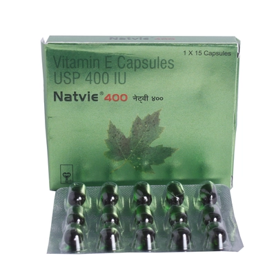 Natvie 400 Capsule 15's, Pack of 15 CAPSULES