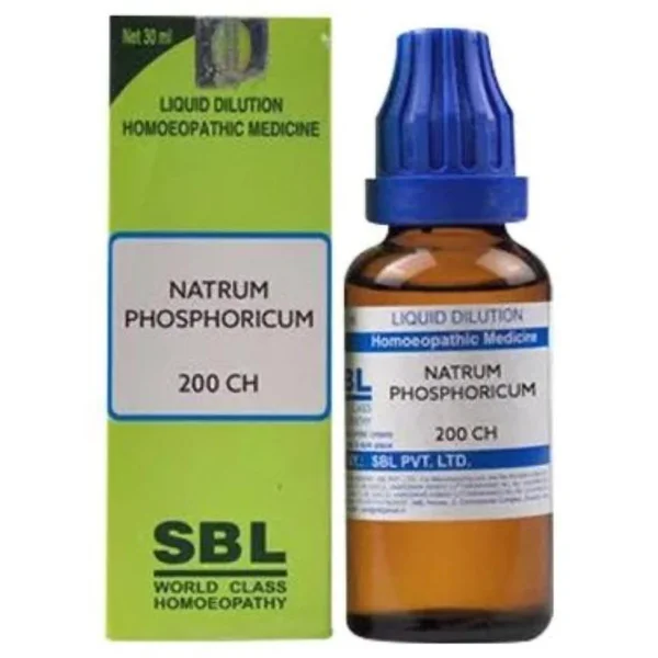 SBL Natrum Phosphoricum 200 CH Dilution, 30 ml
