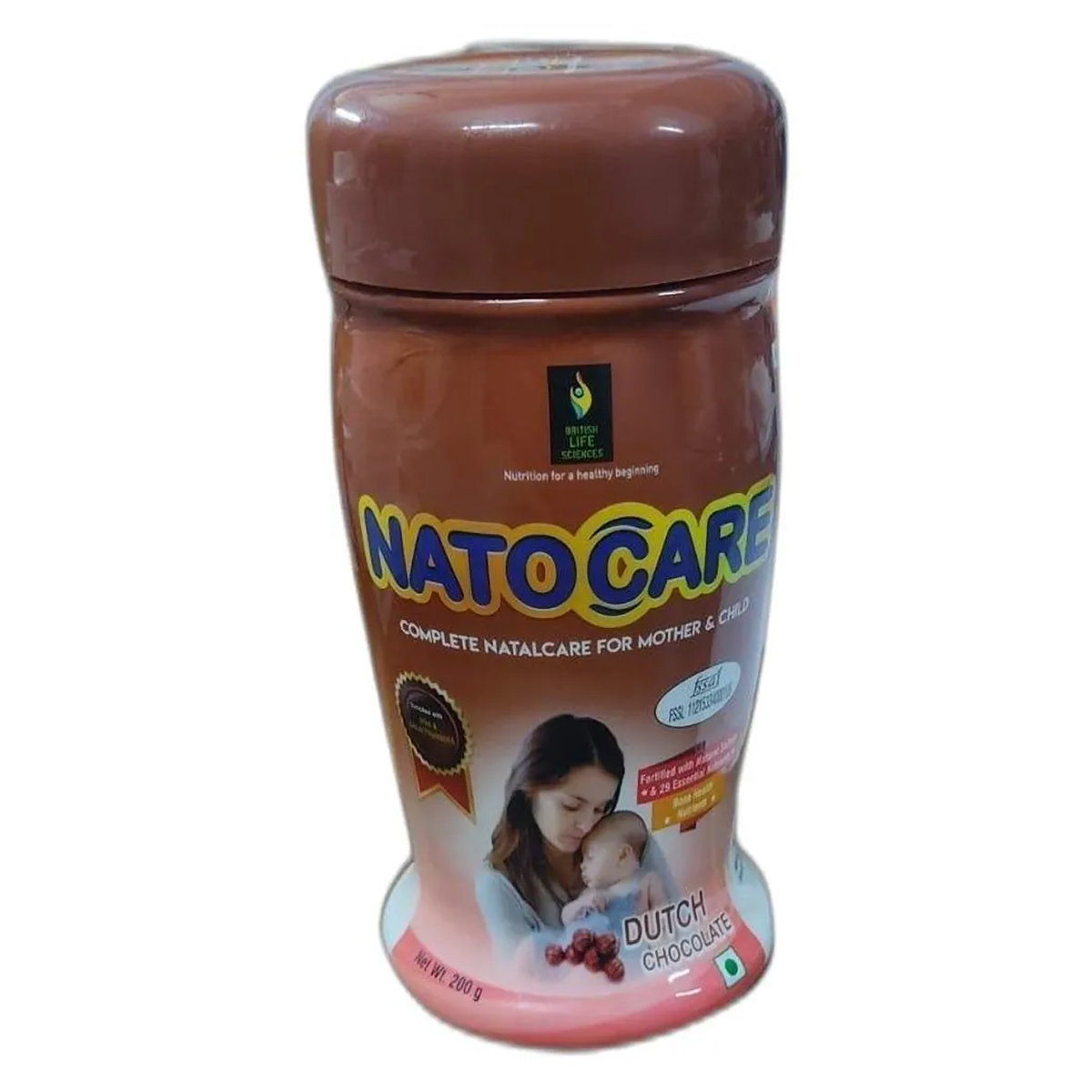 Natocare Dutch Chocolate Powder 200 gm, Pack of 1 Natocare Dutch Chocolate Powder 200 gm, Pack of 1