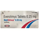 Natlimus 0.25 mg Tablet 10's, Pack of 10 TABLETS