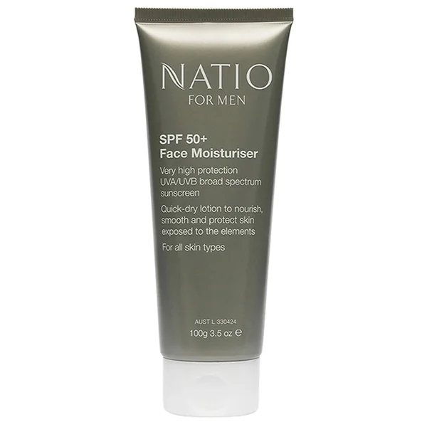 Natio For Men Face Moisturiser SPF 50+,100 gm